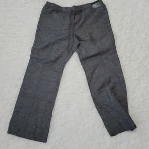 NY&C Relaxed Gray Pants L